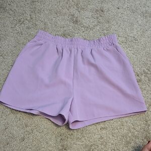 Forever 21 Purple Athletic Shorts Lightweight Design